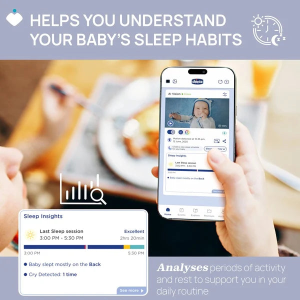 Chicco Smart Camera AI Wifi (ref. Ch.Seg12581000000) - Healtsy