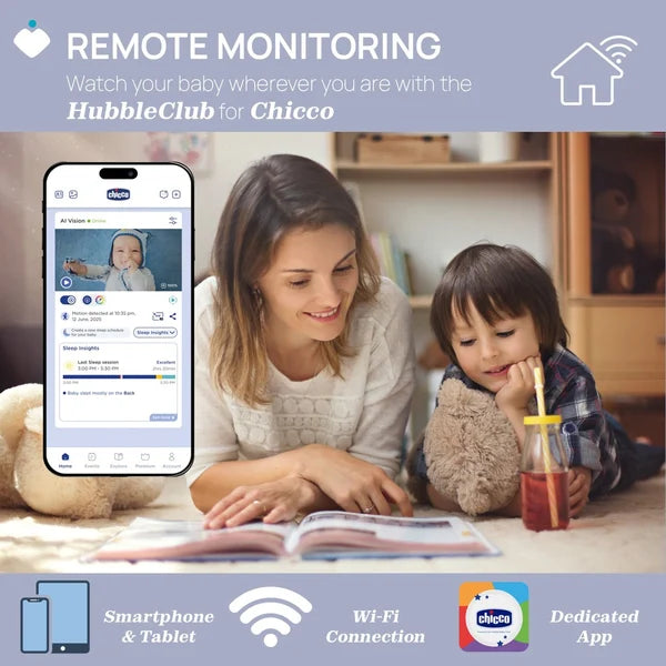 Chicco Smart Camera AI Wifi (ref. Ch.Seg12581000000) - Healtsy