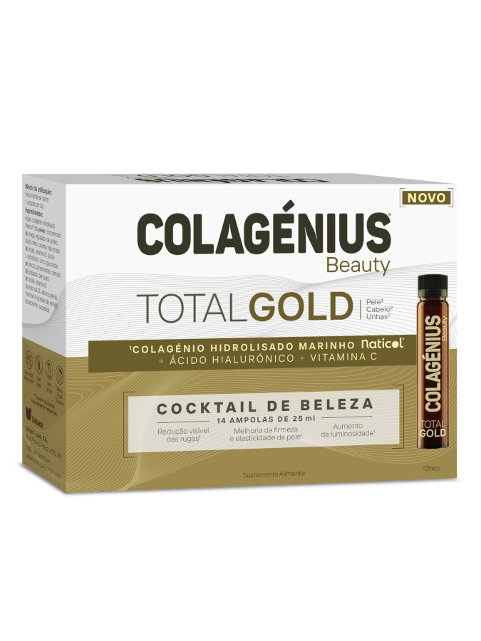 Colagenius Beauty Total Gold - 25ml (x14 ampoules)