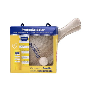 Mustela Solar Milk SPF50+ 100ml + Stick SPF50+ + Paddles offer - Healtsy