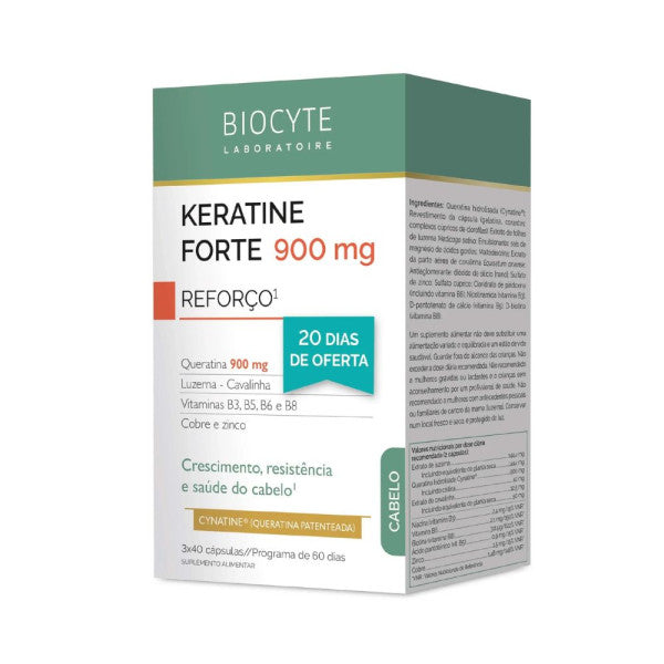 Keratine Forte 900mg (180 capsules) - Healtsy