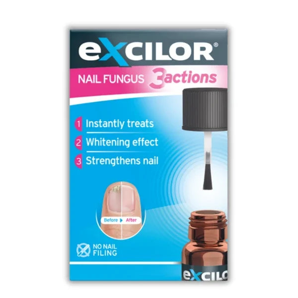 Excilor 3 Actions Nail Fungal Solution 7ml - Healtsy