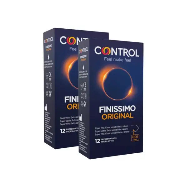 Control Finissimo Original (12 condoms) Twin Pack - Healtsy