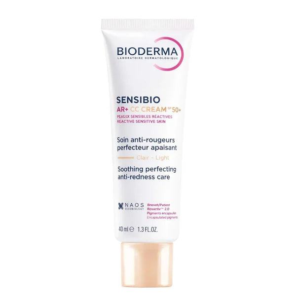Bioderma Sensibio AR+ CC Light Cream Spf50+- 40Ml - Healtsy