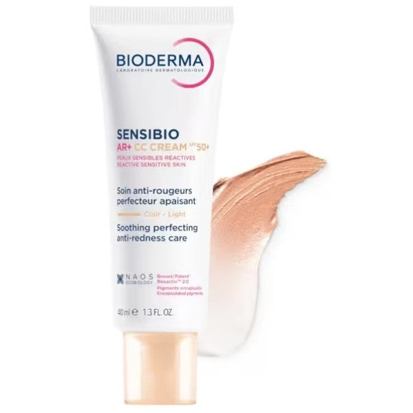 Bioderma Sensibio AR+ CC Light Cream Spf50+- 40Ml - Healtsy