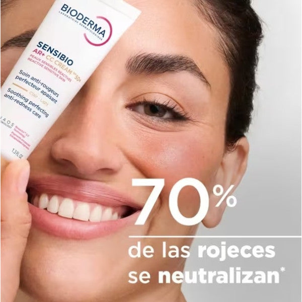 Bioderma Sensibio AR+ CC Light Cream Spf50+- 40Ml - Healtsy