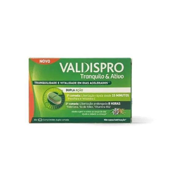 Valdispro Calm and Active (30 tablets) - Healtsy