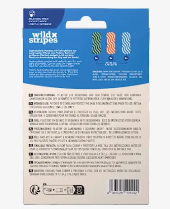Wild Stripes Antipimple Patch XL Clear (x9 units) - Healtsy