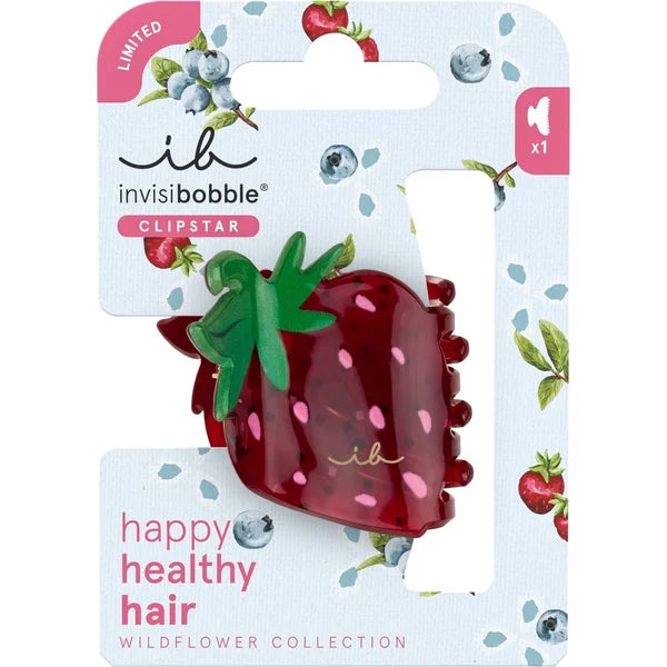 Invisibobble Clipstar Mola Wildflower Berry - Healtsy