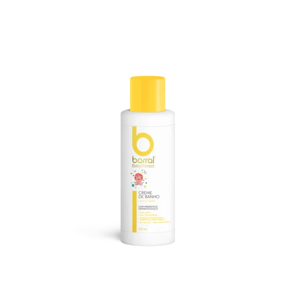 Barral Babyprotec Cr Banho 100Ml, - Healtsy