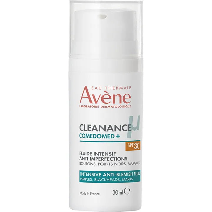 Avene Cleanance Comed+ Fluid SPF30 - 30ml - Healtsy
