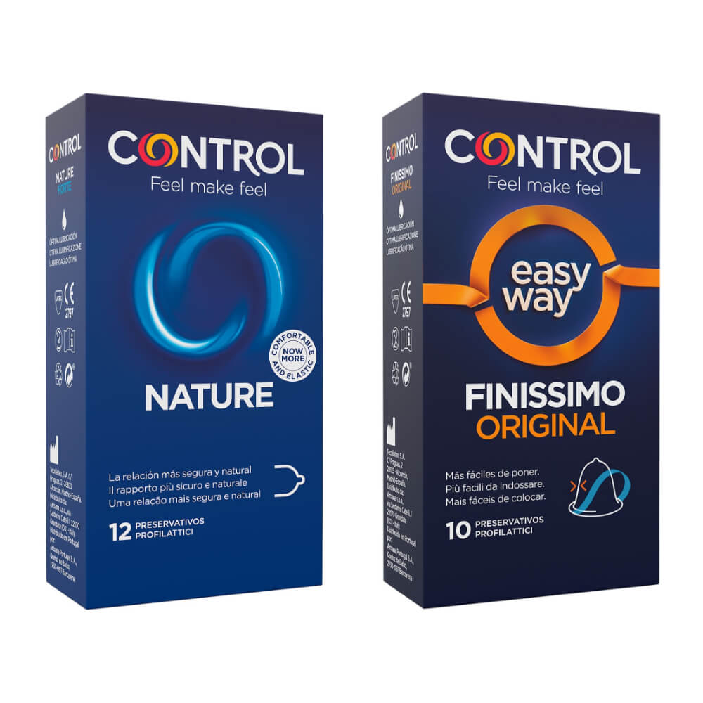 Control Nature Condoms (x12 units) + Finissimos (x10 units) - Healtsy