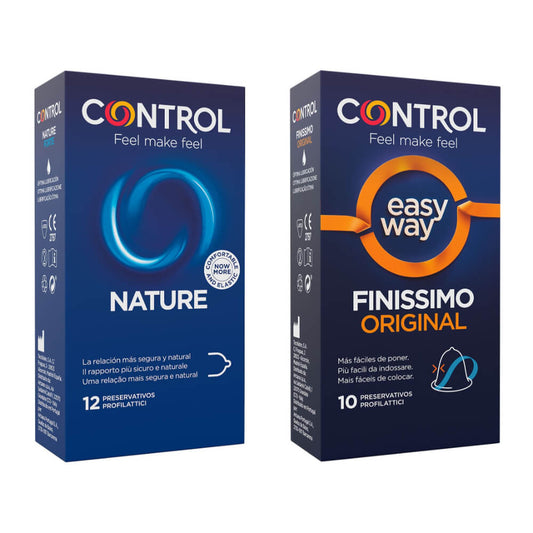 Control Nature Condoms (x12 units) + Finissimos (x10 units)