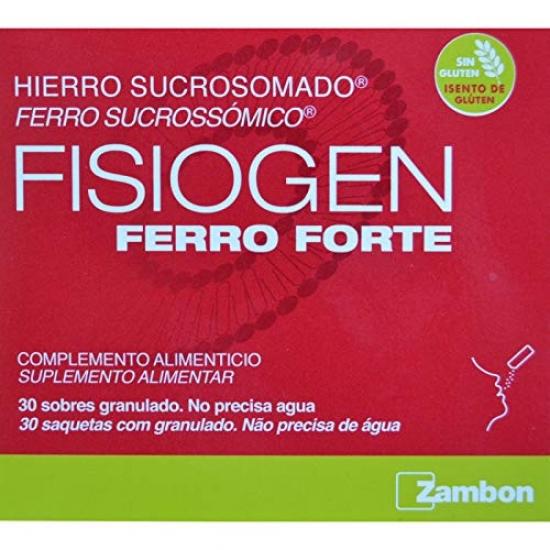 Fisiogen Strong Iron Granulated Sachets (x30 units) - Healtsy