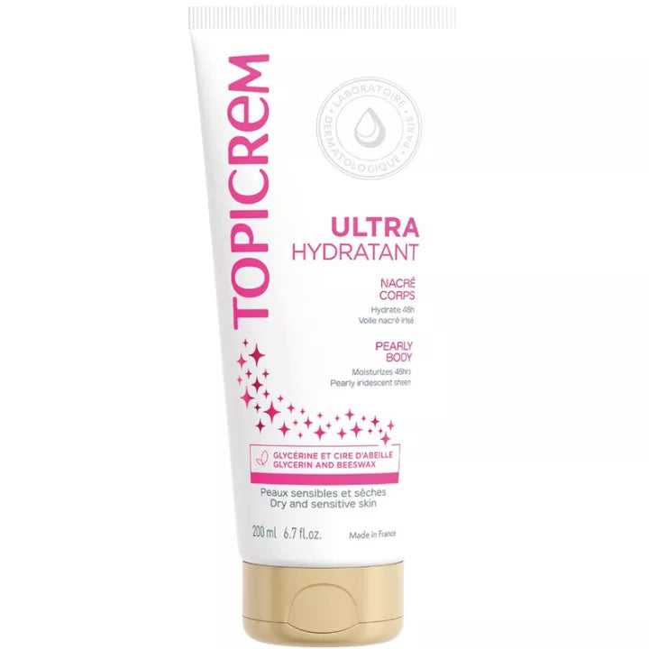 Topicrem Ultra Moisturizing with Pinkish Glow 200ml - Healtsy