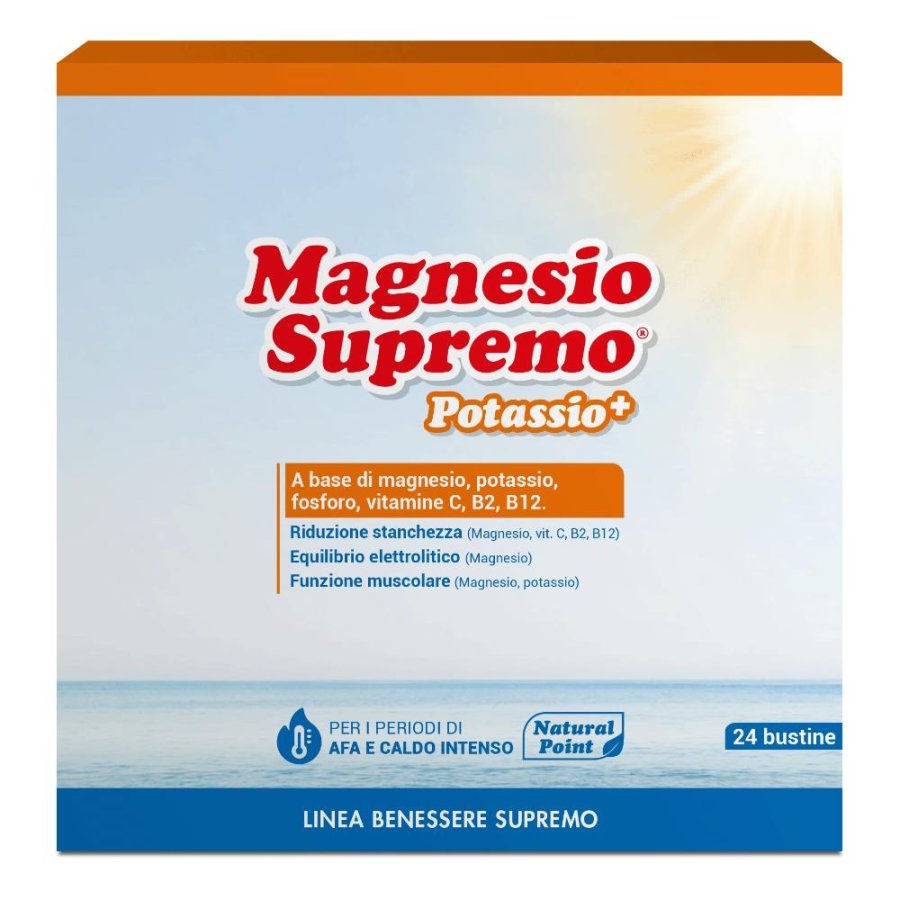 Supreme Magnesium Potassium+ - 4.8G (x24 sachets) - Healtsy