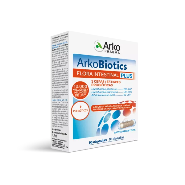 Arkobiotics Intestinal Flora (x10 capsules) - Healtsy