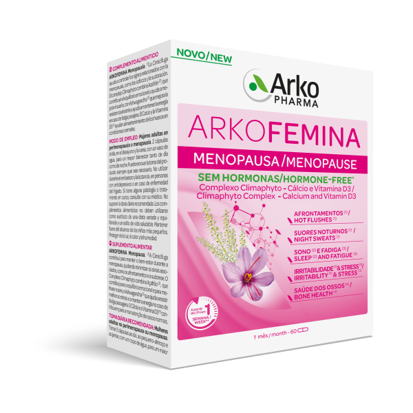 Arkofemina Menopause (x60 capsules) - Healtsy