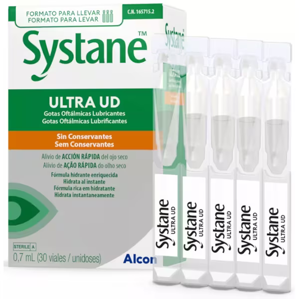 Systane Ultra Unidoses Ophthalmic Drops Lubricants - 0.7ml (x30 units) - Healtsy