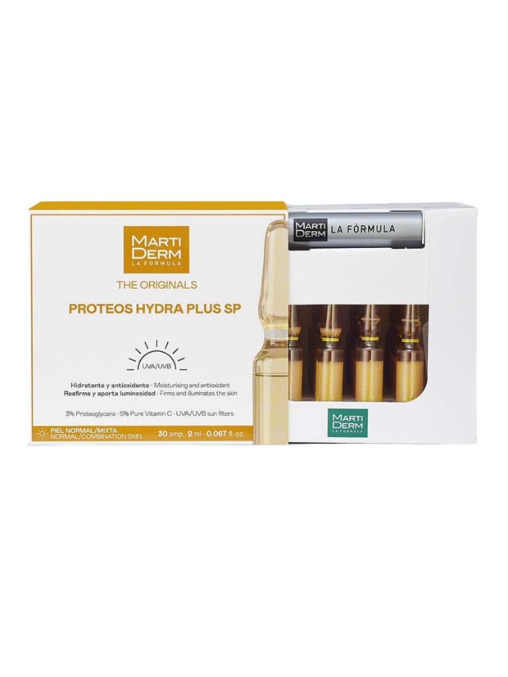 Martiderm  Proteos Hydra Plus SP - 30 ampoules - Healtsy