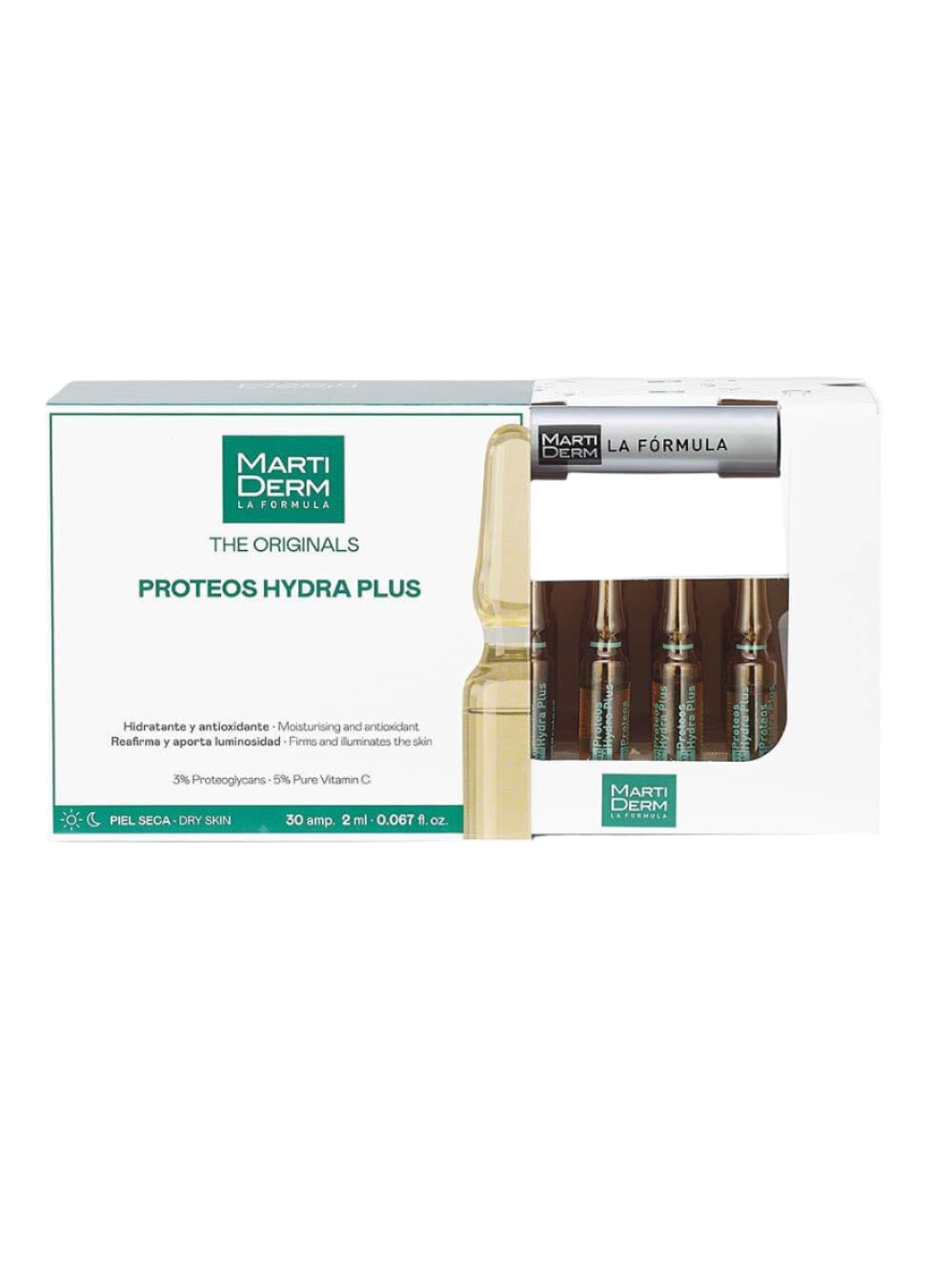 Martiderm  Proteos Hydra Plus - 30 ampoules - Healtsy