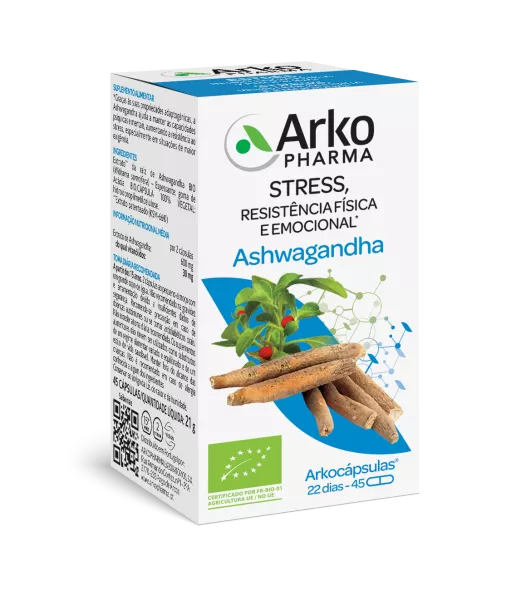 Arkocapsules Ashwagandha BIO (x45 capsules) - Healtsy