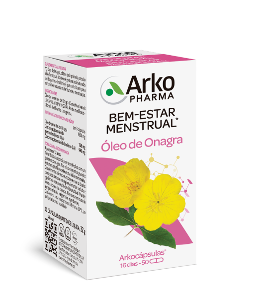 Arkocápsulas Evening Primrose Oil (x50 capsules) - Healtsy