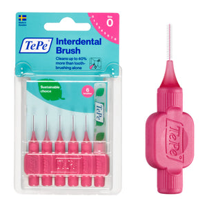 TePe Original Interdental Brush _0.4mm_Pink (x6 units) - Healtsy