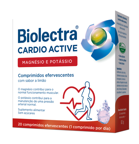 Biolectra Cardio Active (x20 effervescent tablets - Healtsy