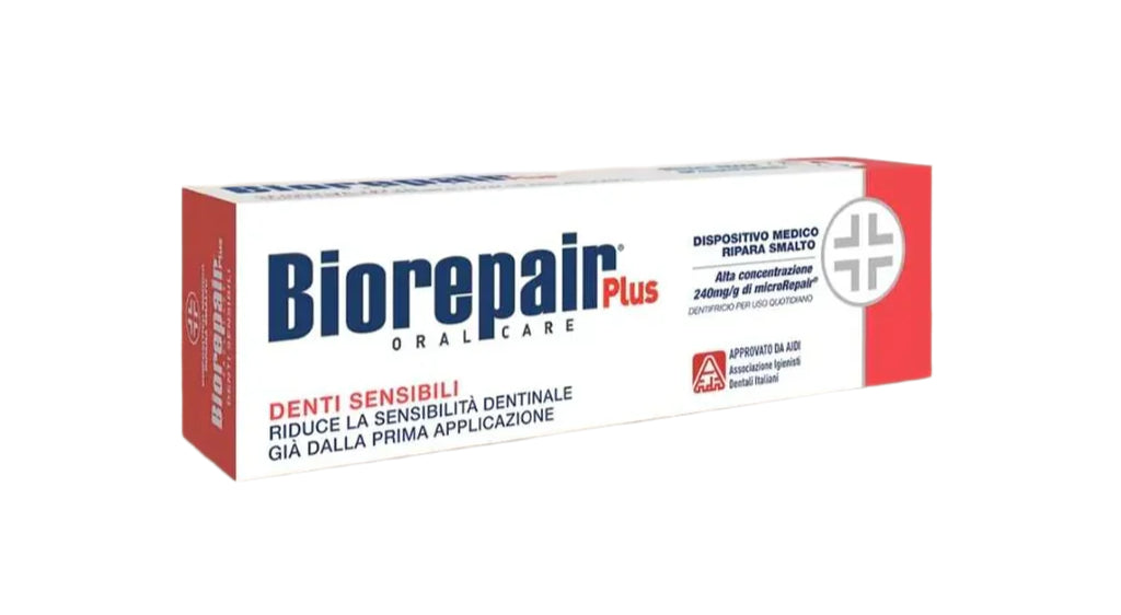 Biorepair Plus Sensitive Toothpaste - 75ml - Healtsy
