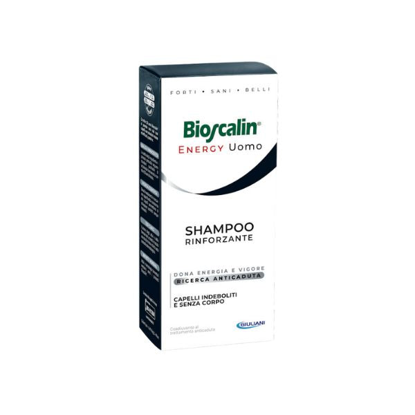 Bioscalin Energy Men Hair Loss Fortifying Shampoo - 200ml - Healtsy