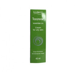 Boderm Tazarene 0.1% Oily Skin Cream - 40ml - Healtsy