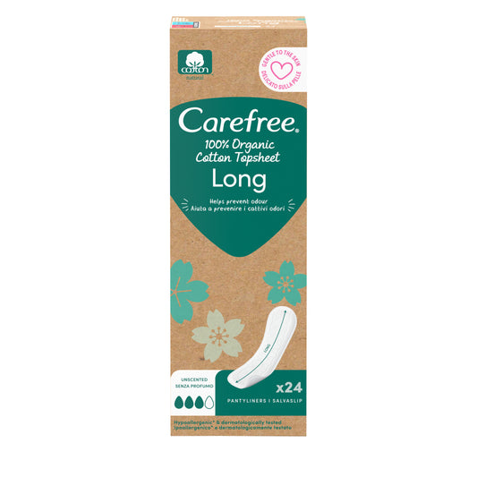 Carefree Organic Plus Long (x24 units)