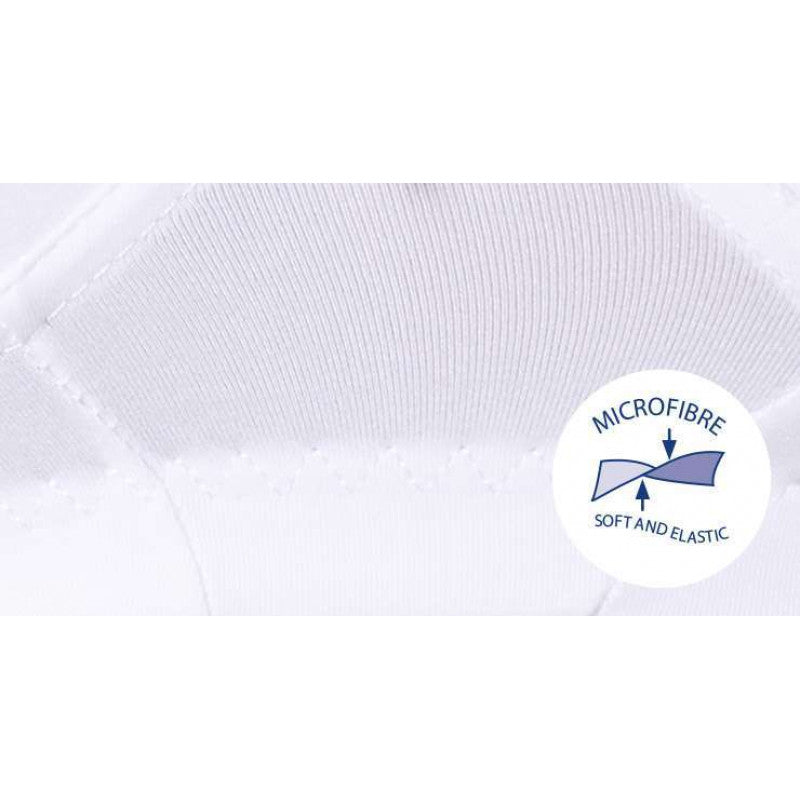 Chicco White Microfiber Nursing Bra Size 40 Cup B (ref. Ch.21161000410) - Healtsy