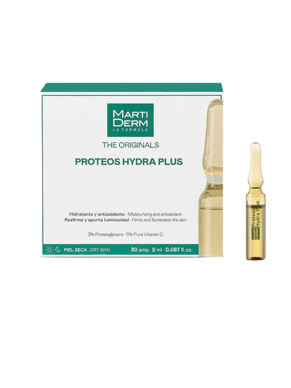 Martiderm  Proteos Hydra Plus - 30 ampoules - Healtsy