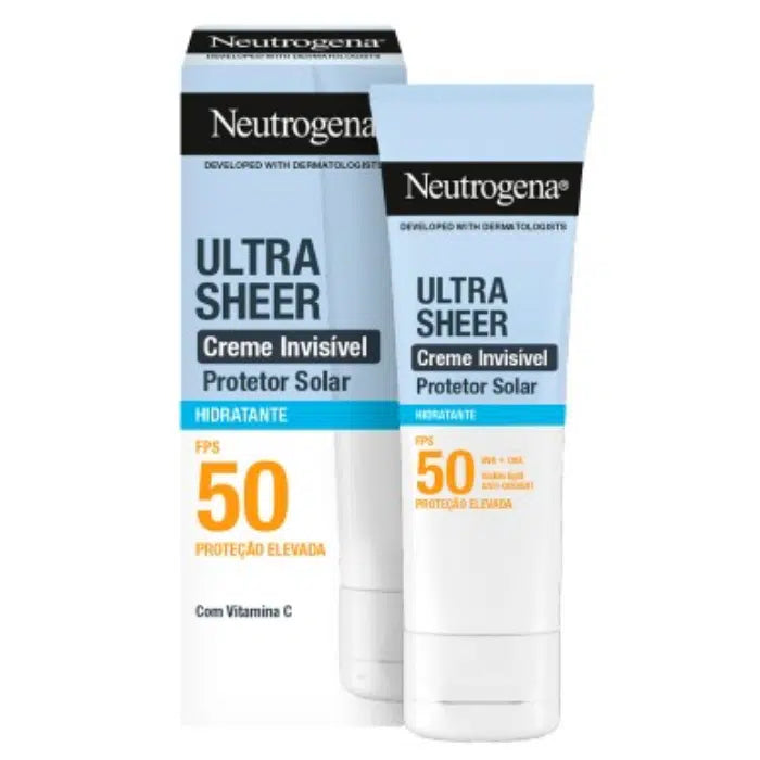 Neutrogena Ultra Sheer Invisible Cream SPF50 - 50ml - Healtsy