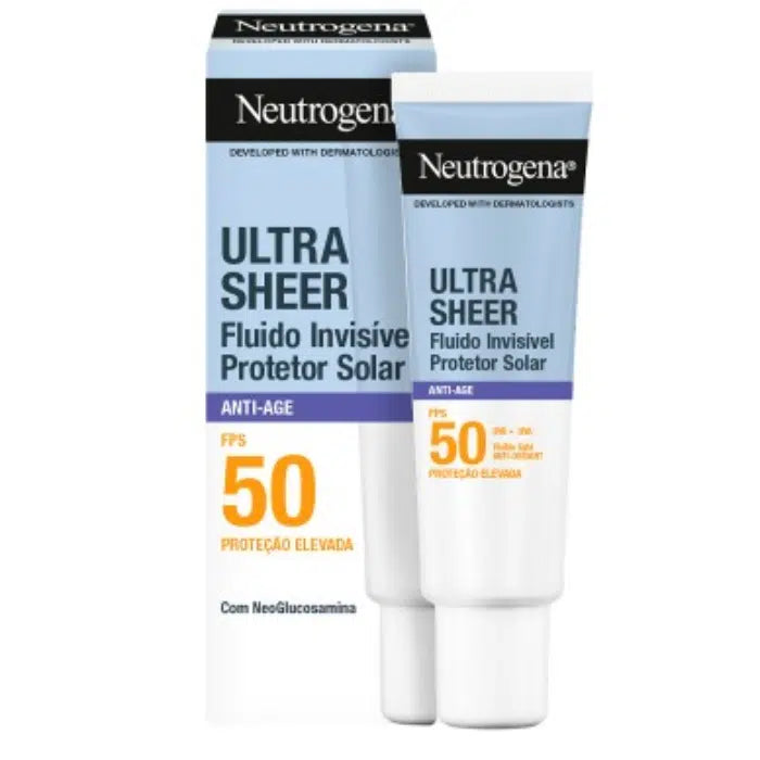 Neutrogena Ultra Sheer Anti-Aging Fluid SPF50 - 50ml - Healtsy