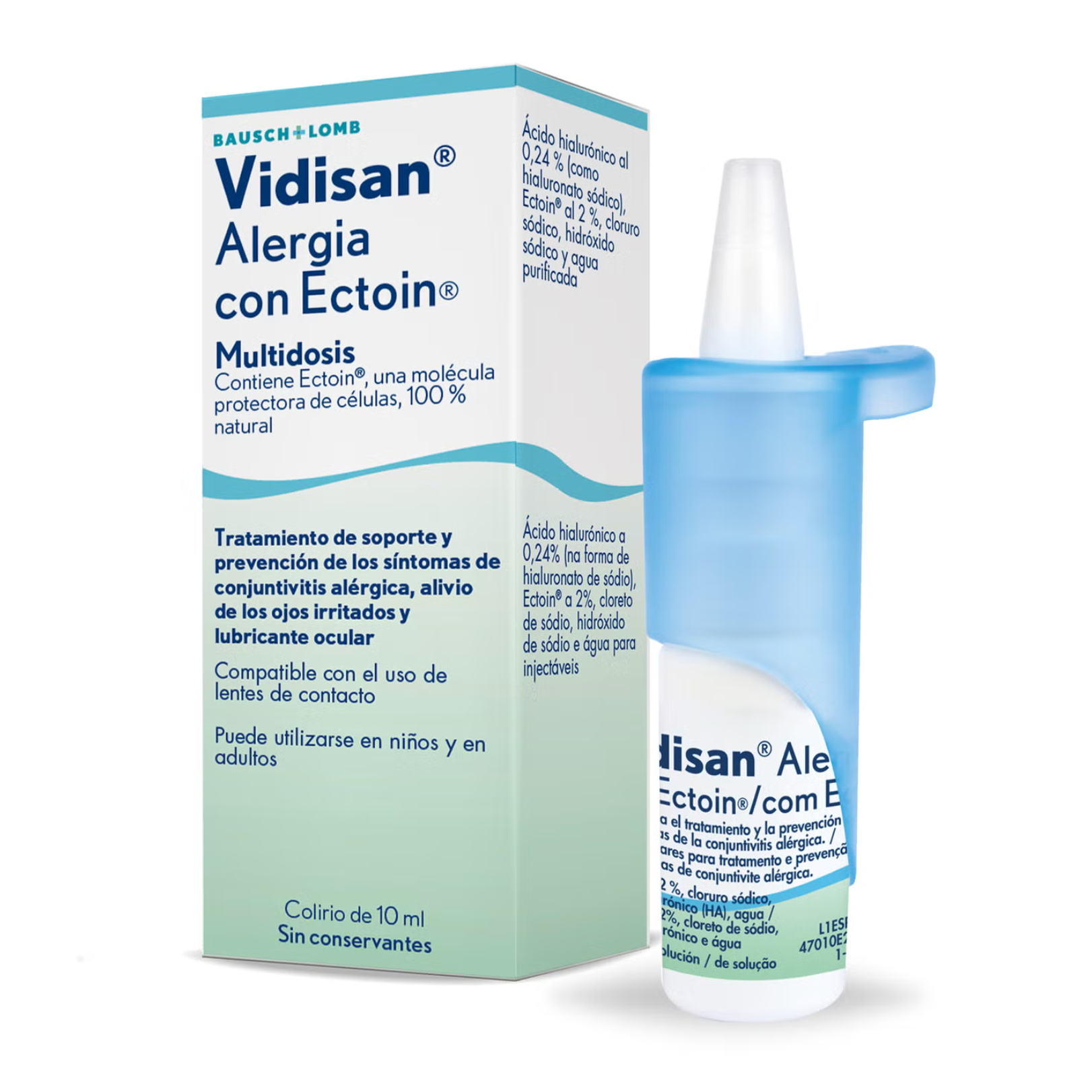 Vidisan Allergy Ectoin Eye Drops - 10ml - Healtsy