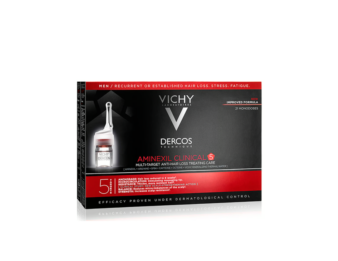 Dercos Technique Aminexil Clinical Man (x42 units) - Healtsy