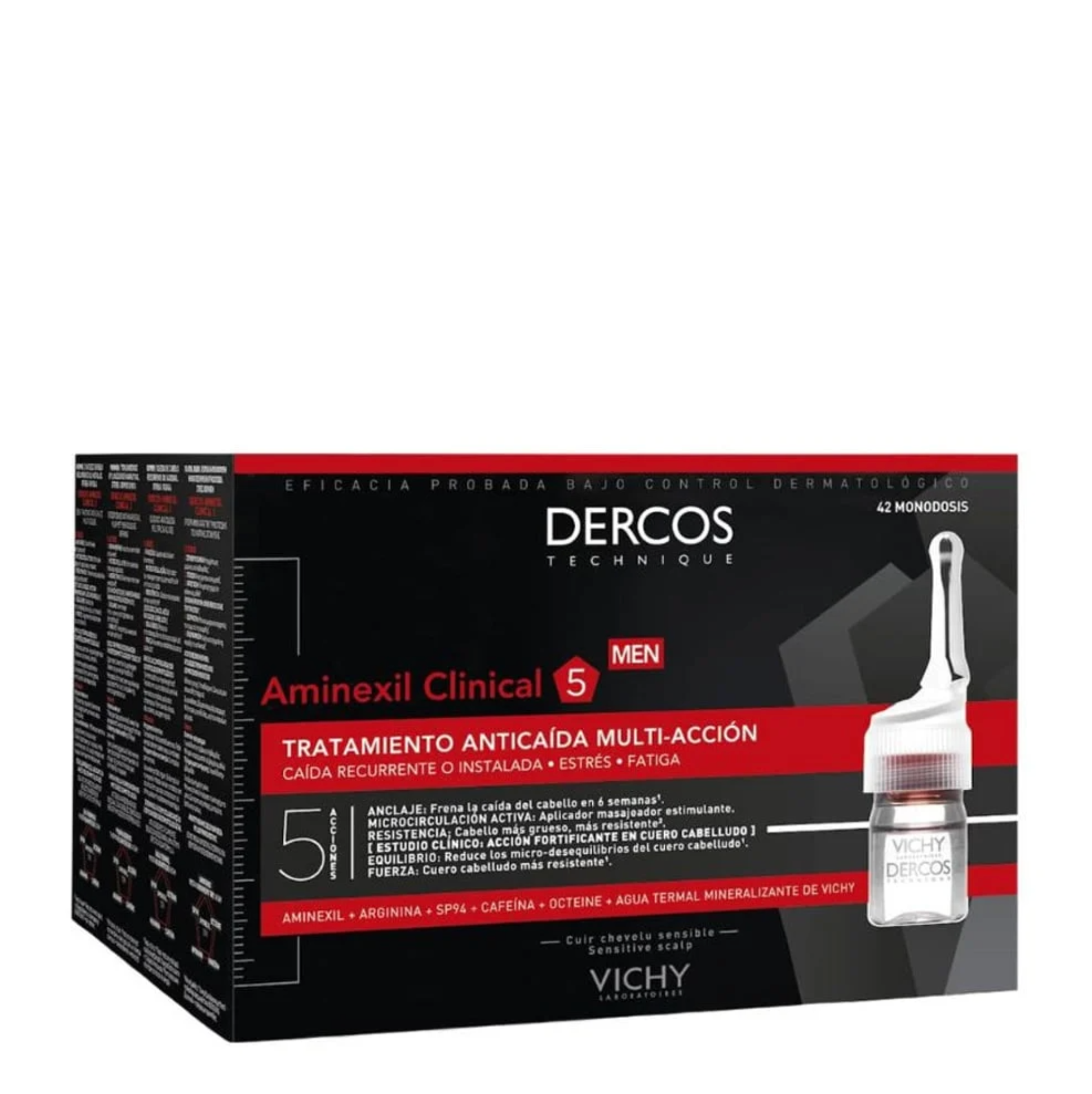 Dercos Technique Aminexil Clinical Man (x42 units) - Healtsy