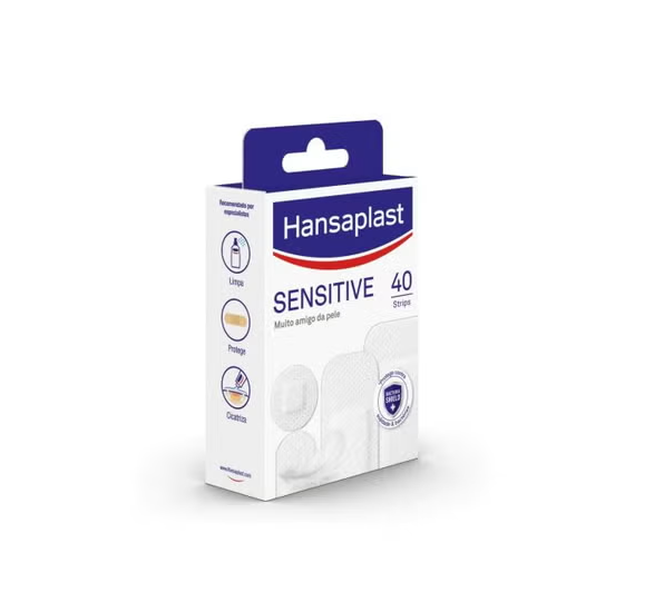 Hansaplast Sensitive Hypoallergenic Dressing_ 4 Sizes (x40 units) - Healtsy