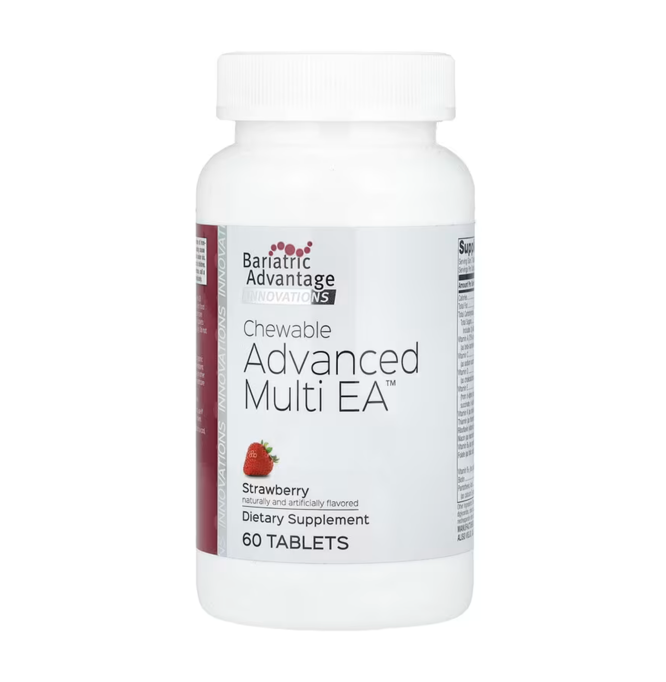 Bariatric Strawberry (x120 Chewable Pills) - Healtsy