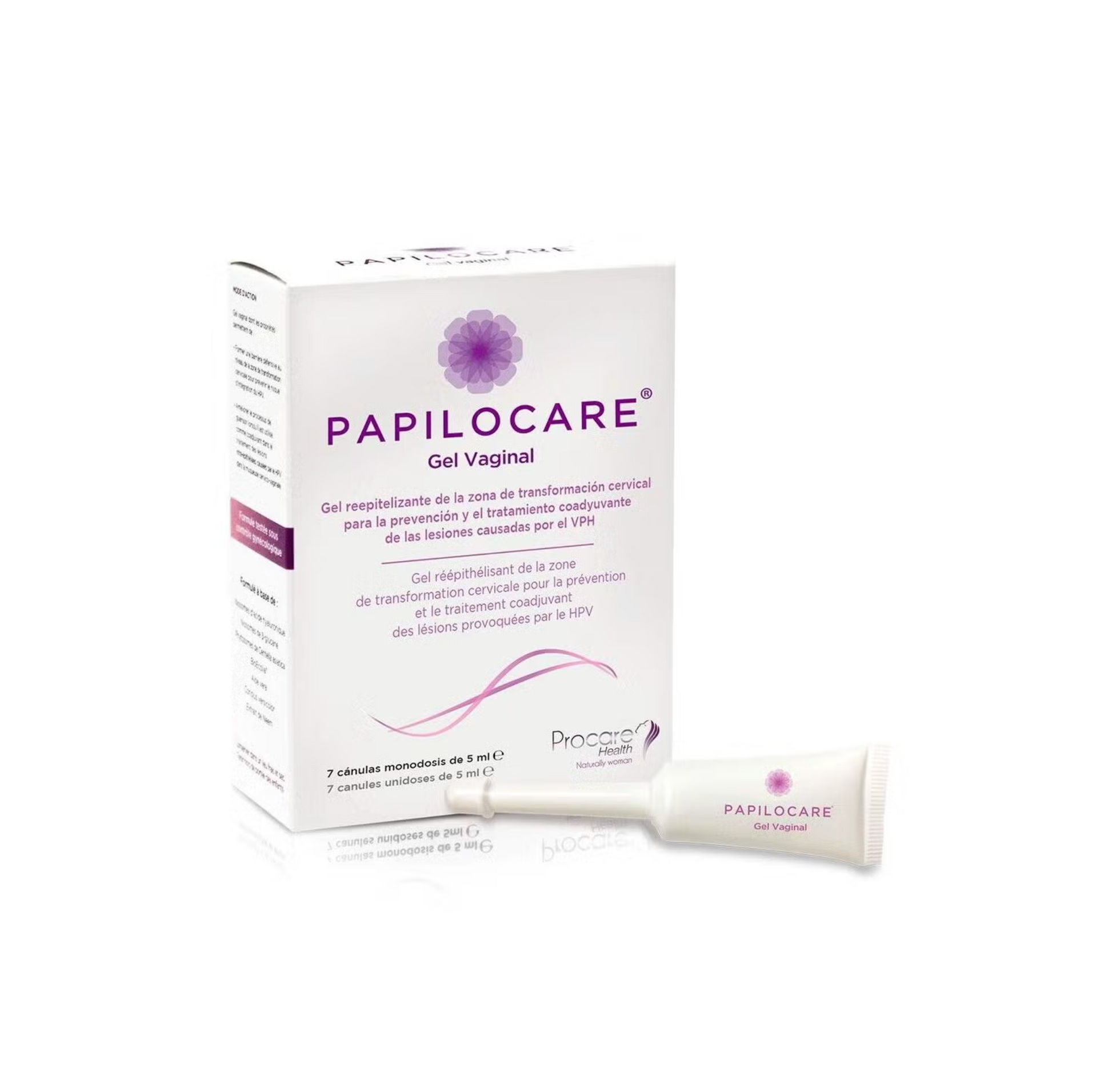 Papilocare Vaginal Cannula Gel - 5ml (x7 units) - Healtsy