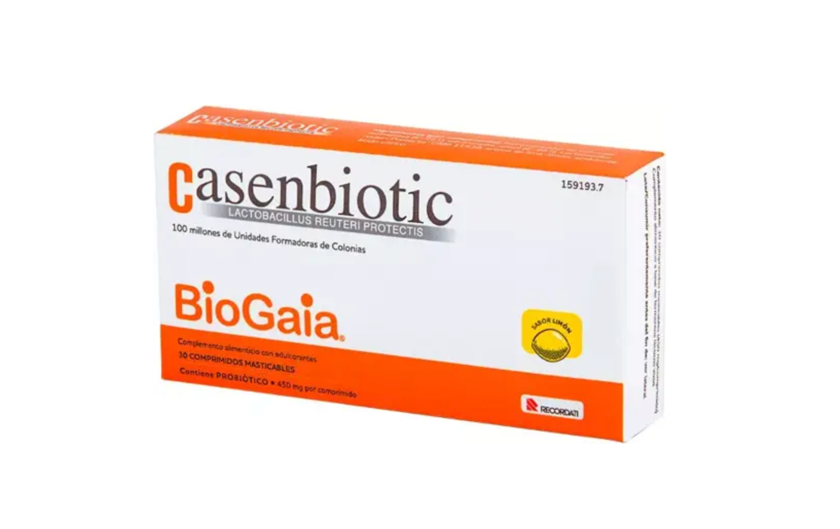 Casenbiotic  Lemon (x30 chewable tablets) - Healtsy