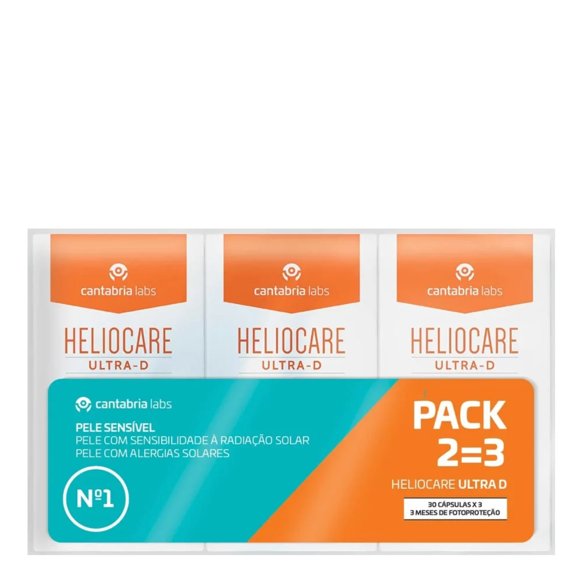 Heliocare Ultra D  (x30 capsules) Triple Pack - Healtsy