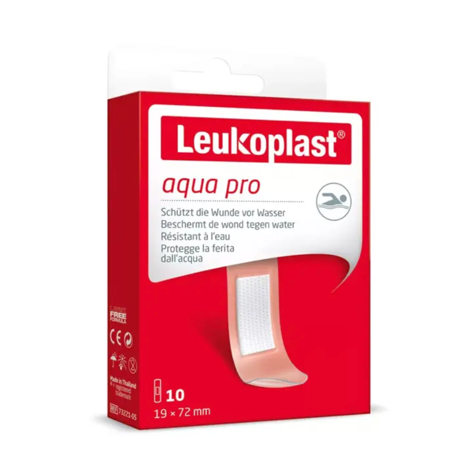 Leukoplast Professional Aqua Pro Adhesive - 19x72mm - Healtsy
