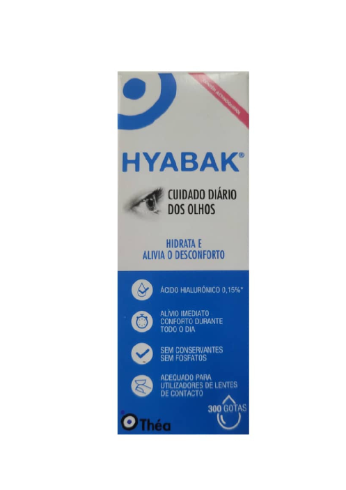 Hyabak Hypotonic Lenses / Eyes Solution - 10ml - Healtsy