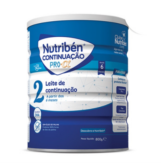 Nutriben Continuation Pro-Alfa Milk Transition - 800g - Healtsy