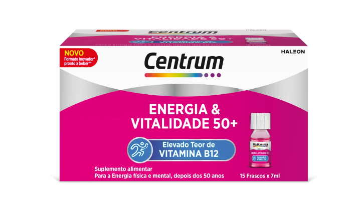 Centrum Energia Vitality 50+ - 7ml (x15 units) - Healtsy