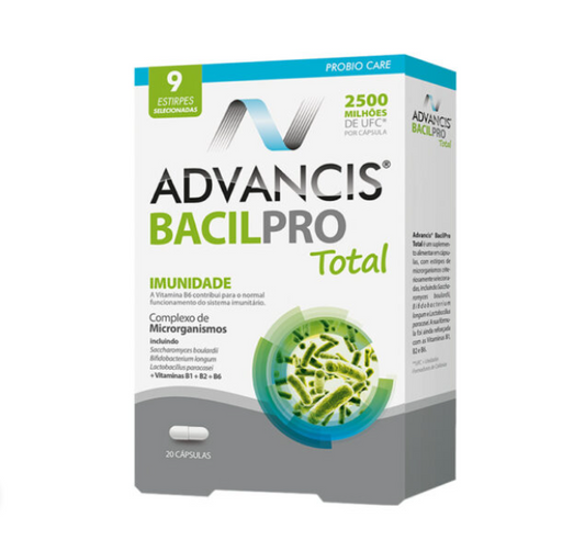 Advancis Bacilpro Total (x20 capsules) - Healtsy